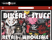 Tablet Screenshot of bikers-stuff.com